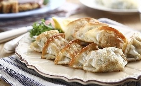 Fried Dumpling w/ Veg. & Beef